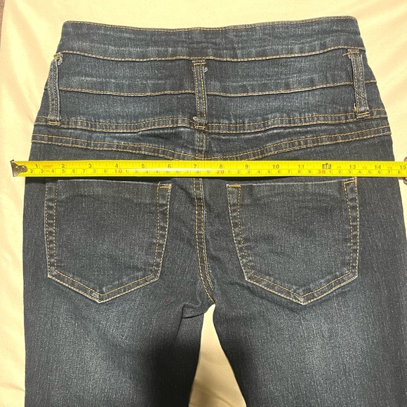 JALATE Jeans high waist, 3 button/zip thick waist band skinny Jeans - Picture 6 of 6